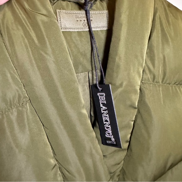 NWT Olive Green Puffer Vest Size M Women's - Picture 6 of 8